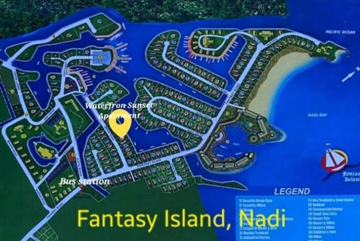 Waterfront Sunset Apartment Nadi Esterno foto